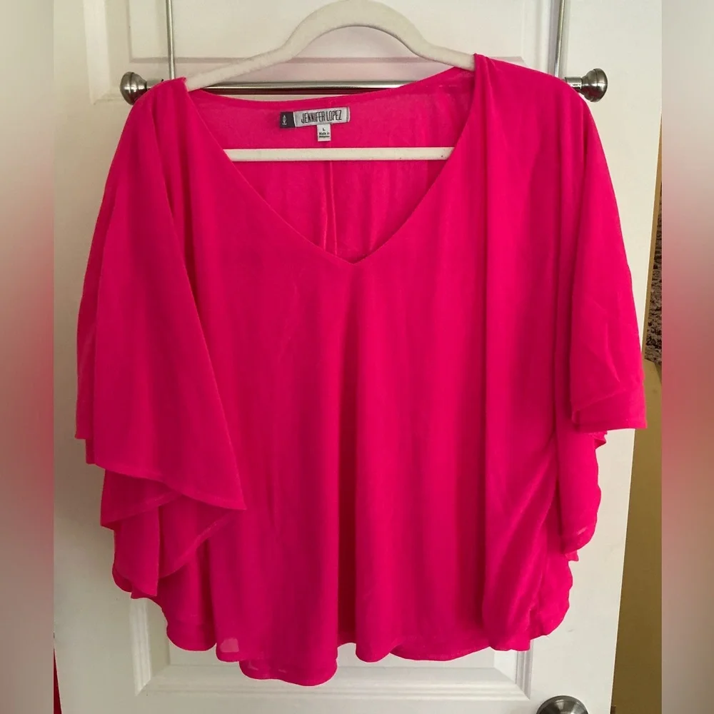 Jennifer Lopez Women's Pink Top - Picture 1 of 4